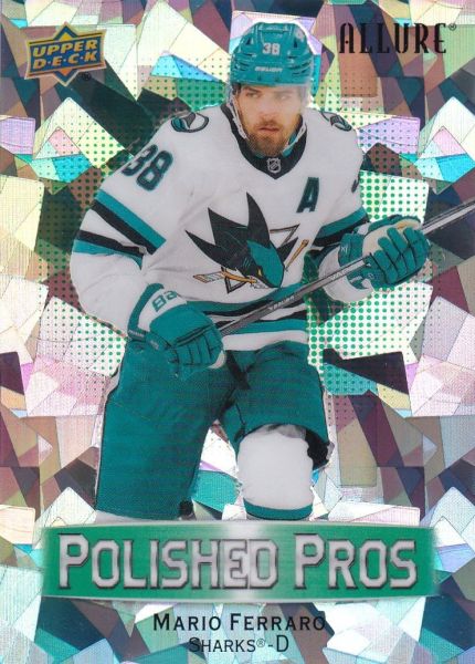 insert karta MARIO FERRARO 23-24 Allure Polished Pros Green /249